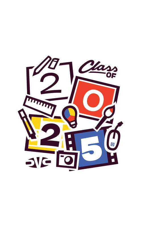 DVC Class of 2025 T-Shirt Design 2023 • Adobe Illustrator