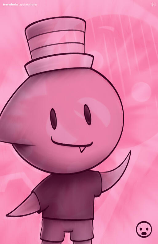 2K Art Raffle: Monosharks 2024 • Procreate