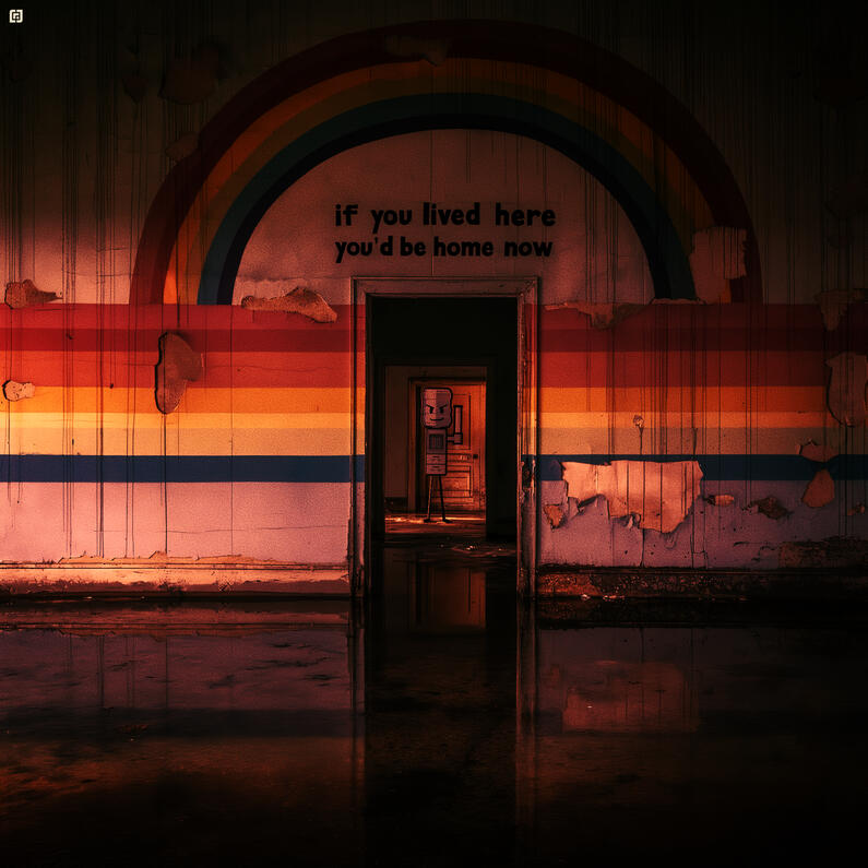 Rainbow Room 2024 • Procreate, waifu2x