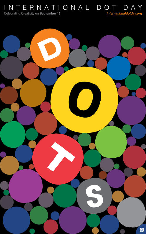 International Dot Day Poster 2023 • Adobe Illustrator