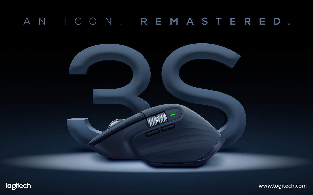 Advertisement Designs: MX Master 3S (Landscape) 2023 • Adobe Photoshop