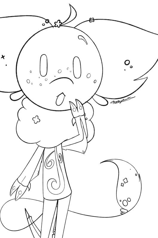 Art Fight 2024: Attack 2 (Sketch) (feat. Jade Magni) 2024 • Procreate