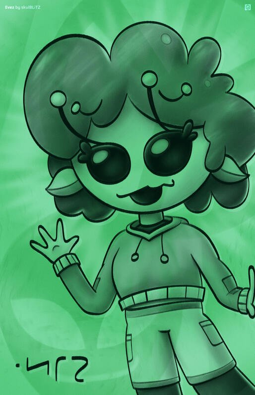 2K Art Raffle: Evez 2024 • Procreate